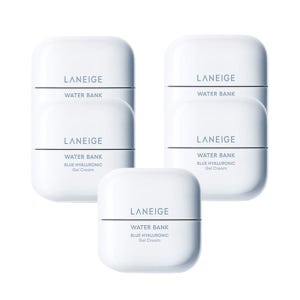라네즈 화장품 고 보습 큐어 갓 볼륨 중년 데일리 워터뱅크 젤 수분 크림 50ml 5개