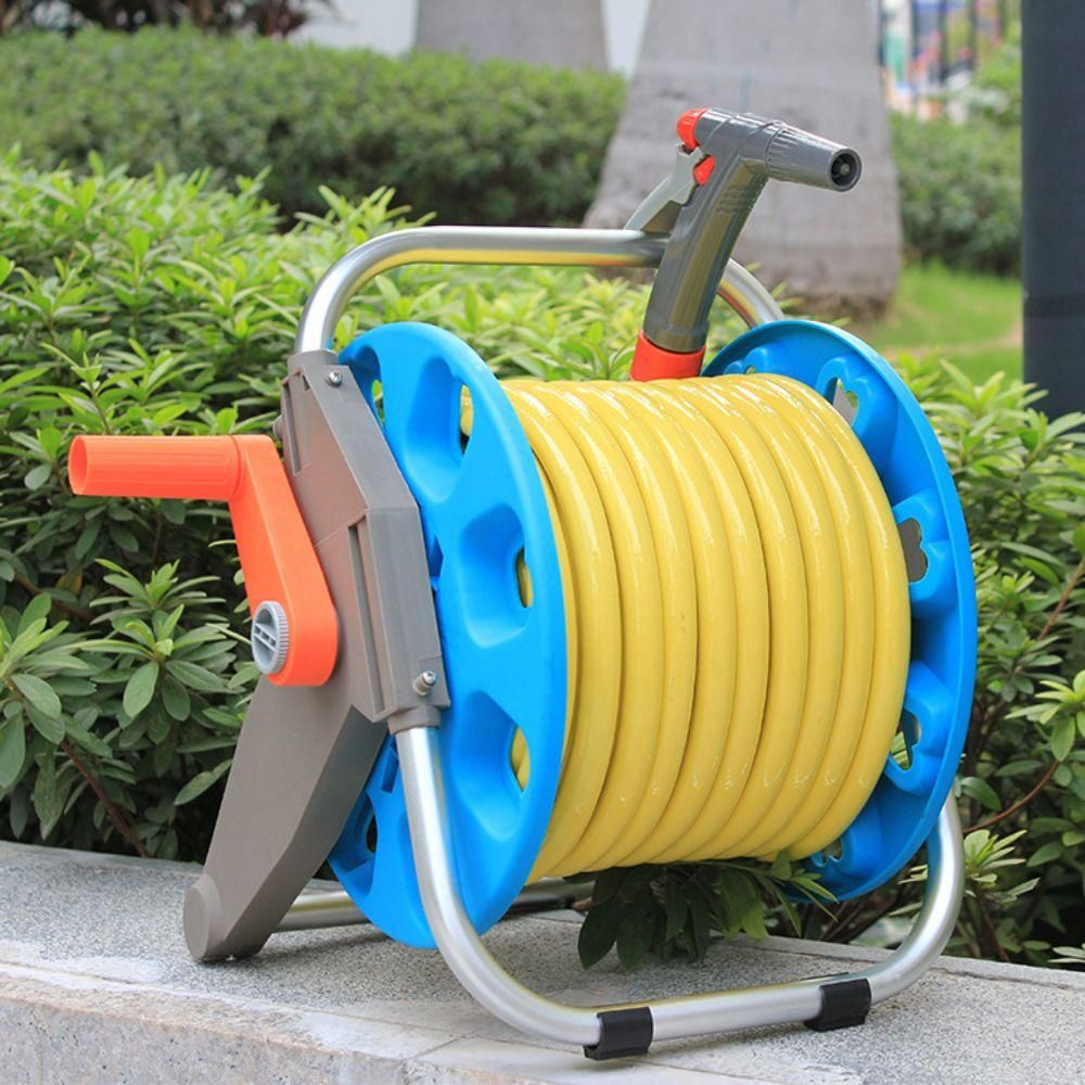 원예 세차 호스 <b>감기</b>랙 릴호스 다목적 베란다 호스릴 정원