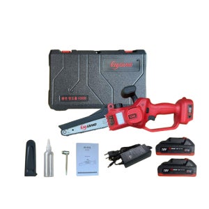 8인치 한손 미니 전동 체인쏘 충전식 전기톱 가지치기 전용