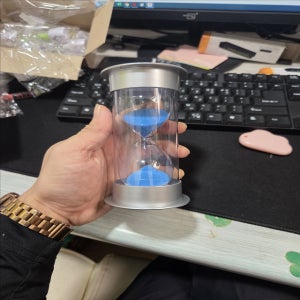 당진프리덤 각인 모래시계 탁상 타이머 5분 10분 15분 30분 시간별 스톱워치 특별한선물