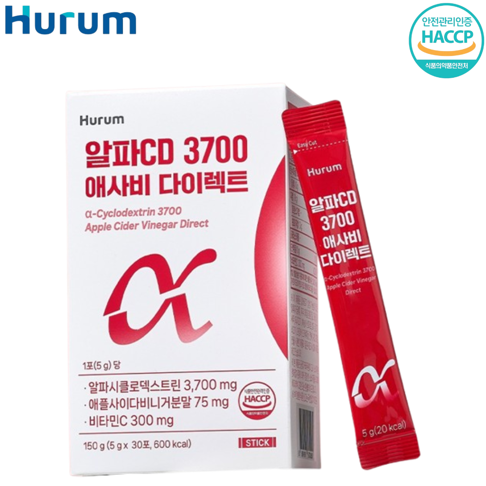 <b>휴럼</b> 알파CD 애사비 30포 1박스 알파 시디 씨디 애플사이다비니거 지방 흡착 배출 효능
