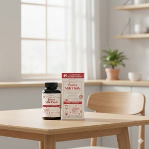 파워밀크씨슬 비타민 실리마린 미국산2개월분 엽산 피로에지친 중장년 직작인 간건강영양제