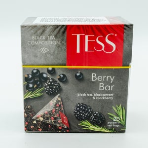 테스 베리바 홍차 20티백 / 블랙커런트 블랙베리 블렌드 과일홍차 러시아수입 블루타이거마켓