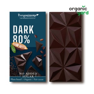 벤자미시모 유기농 고함량 카카오 다크 초콜릿 다크80%, 60g, 1개
