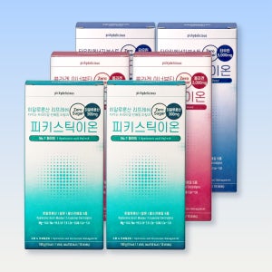 [무료배송] 무설탕 타먹는 프리미엄 전해질 이온 음료 No.1+2+3, 180g, 6개
