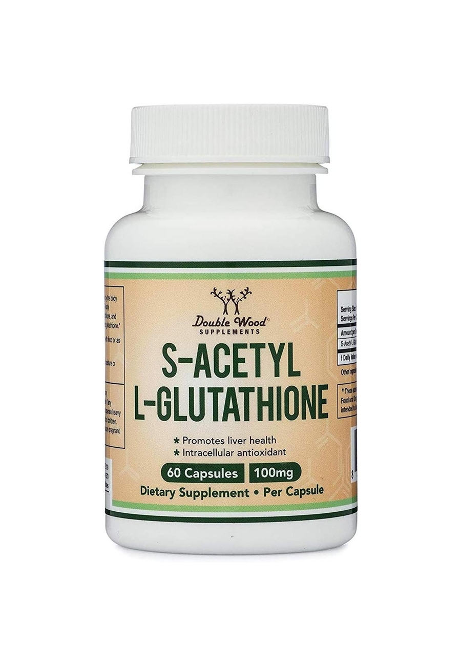 더블우드 <b>S</b> <b>아세틸 L</b> <b>글루타치온 100mg</b> 60캡슐