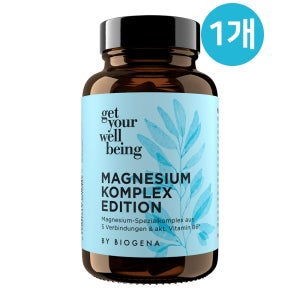 [독일 현지 정품] BIOGENA 마그네슘 콤플렉스 에디션 60캡슐, 1개