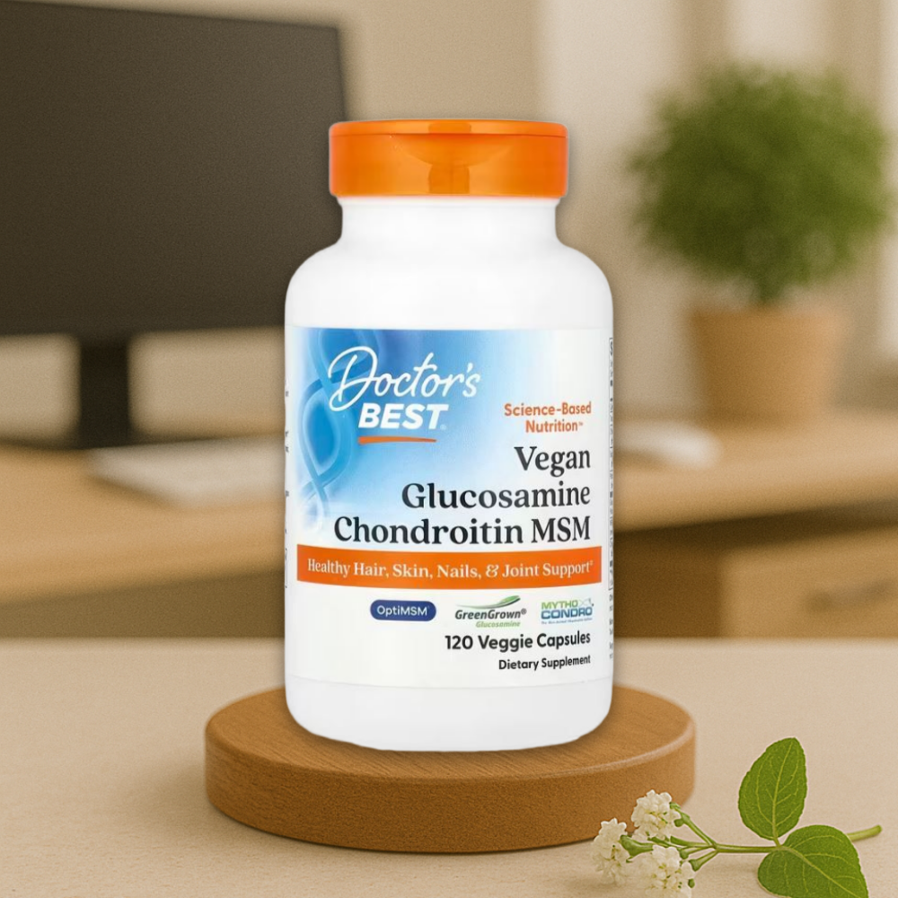 닥터스베스트 <b>비건 글루코사민 콘드로이틴 MSM</b> 120캡슐, 1개