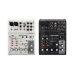 야마하 AG06 MK2 오디오 인터페이스 6채널 USB 라이브 스트리밍