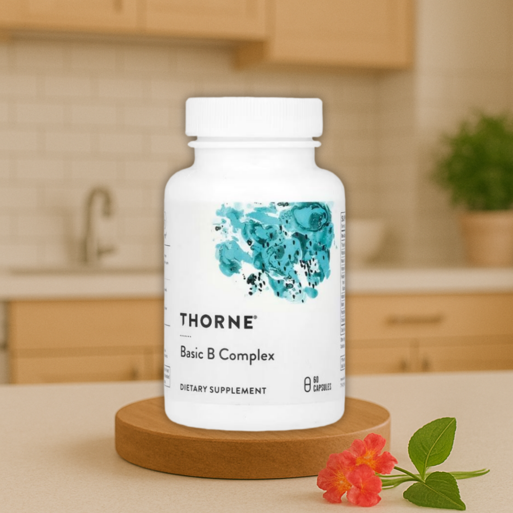 쏜 <b>베이직</b>B 컴플렉스 Thorne <b>Basic</b> <b>B</b> Complex 60<b>캡슐</b>, 1개