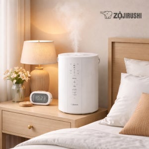 조지루시 최신형 정품 가열식 가습기 4L 아기 신생아 대용량 간편 통세척 안전 살균 올 스텐 코팅