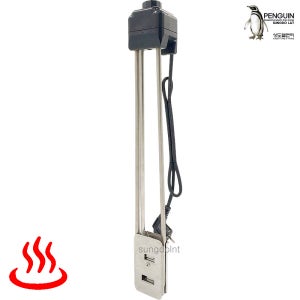 국산 온수히터 자동 플레이트 2kw/3kw (길이/325-725mm) 돼지꼬리히터 물데우기