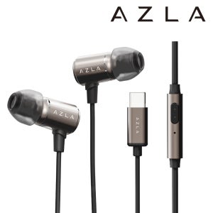 아즈라 트리뷰트 유선이어폰 AZT-350C C타입 DAC 게이밍 실버