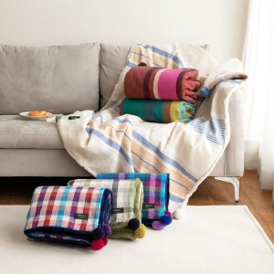 극세사 벨보아 니트방울 블랭킷 6 color