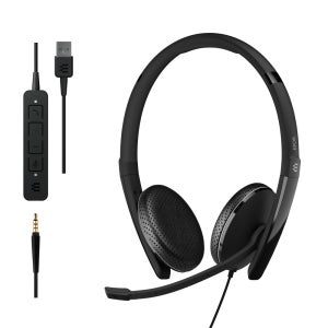 EPOS Adapt 165T USB 콜센터 유선 헤드셋 노이즈캔슬링 듀얼 이어