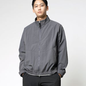 해결사 오버핏 바람막이 나일론 방수 스탠넥 스타디온 윈드브레이커