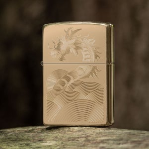ZIPPO 46822 골든 드래곤 디자인