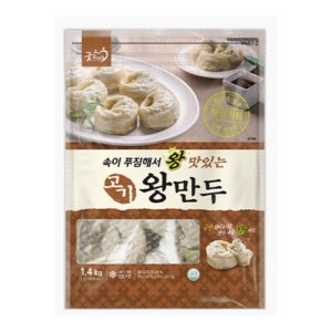 굿프랜즈 고기 왕만두 1.4kg