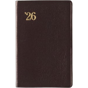 NOLTY 능률수첩 2026 위클리 골드 소형 블랙 (3111)