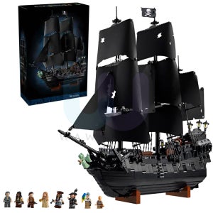 10365 캐리비안의 해적 캡틴 잭 스패로우의 해적선 배 중국 호환 블럭