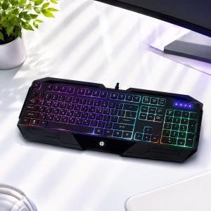 휴렛 패커드 정품 K110 Gaming Keyboard 게이밍 유선 104키 실재고
