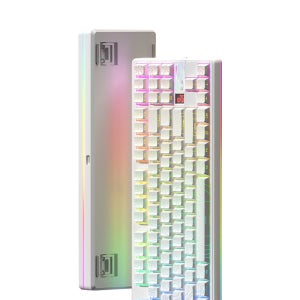 독거미 AULA F87 PRO V2 기계식 키보드 무선 케이밍키보드 화이트등고선, 해당축