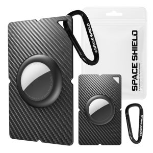 에어태그 호환 분실방지 카본 패턴 PC 키링 홀더 2P SET