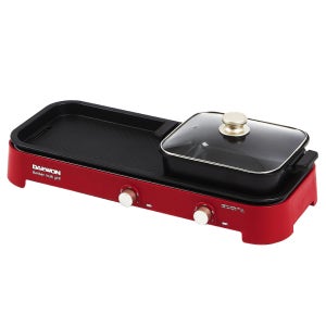 대원 DW-MG2200 반반멀티그릴 와이드 캠핑그릴 가정용 전기그릴