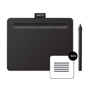 와콤 인튜어스 CTL-4100 소형 펜타블렛 드로잉패드 웹툰 그래픽타블렛 펜마우스