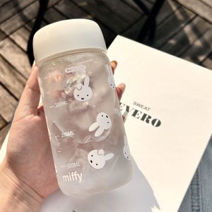 미피 미니 텀블러 420ml 휴대용 물병 귀여운 캐릭터 컵