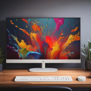 리뷰 HP AIO 27-cr0009KL Ryzen5 DDR5 사무용 저렴한 27인치 올인원 일체형PC +무선키보드/마우스