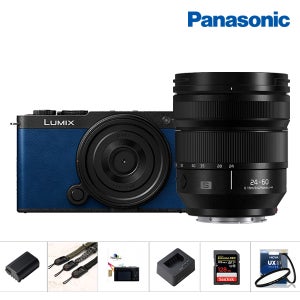 파나소닉 루믹스 S9 바디 나이트 블루 + S 24-60mm 렌즈 키트