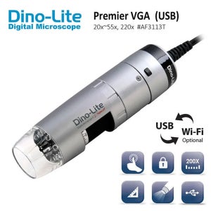 Dino-Lite 디노라이트 AF3113T Premier USB 디지털현미경 20-55배율