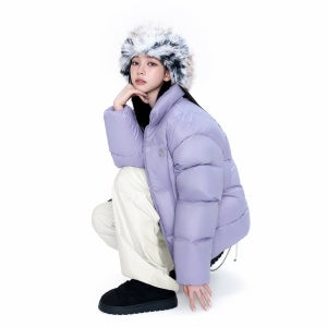 [MLB][카리나착용] 커브 패딩 부츠 미드 레이스 (2 COLOR)