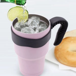 대용량 스테인레스 빨대 텀블러 900ml