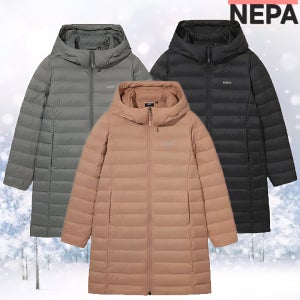 네파 경량패딩 여자 레타 롱 덕다운 아웃도어 7L82023