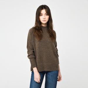 컬러도트 울100 홀가먼트 모크넥-3색