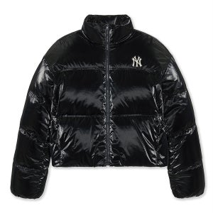 [MLB] 여성 크롭 유광 커브 패딩 (4 COLOR)