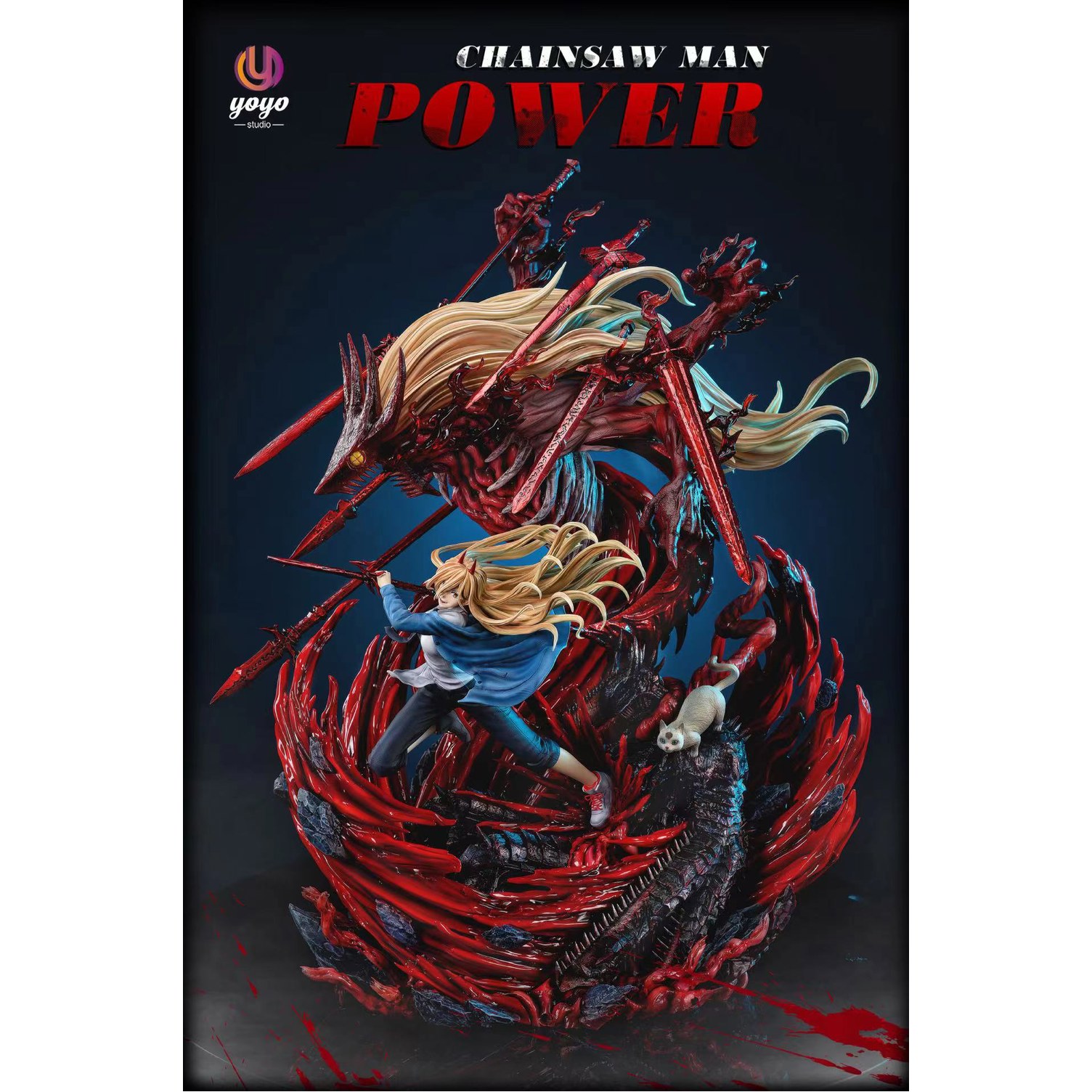 YOYO 체인소맨 파워 <b>PRIME</b> STUDIO005 전액3100 스테츄 LEMON 한정판