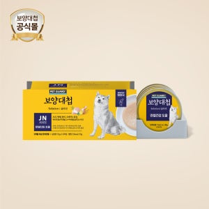 보양대첩 솔루션 JN캔 강아지 습식캔 30g 8개입 오리와명태 관절건강 도움 영양캔