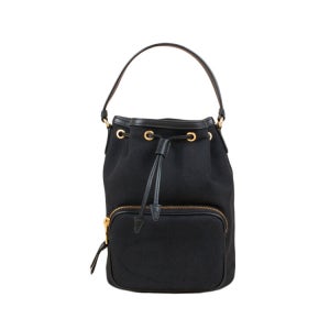 프라다 자카드 여성 버킷백 블랙 1BH038 UCW F0002 명품가방선물