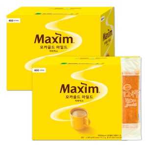 동서식품 맥심 모카골드 800T (400Tx2개) + 쫀드기 20g