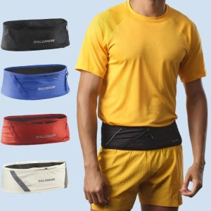 살로몬 러닝벨트 펄스벨트 마라톤 런닝용품 허리밴드 러닝가방 트레일 장비 휴대폰보관