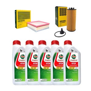 혼다 레전드 3.5 3.7 (캐스트롤 GTX 5W30 5L+오일필터+에어크리너) 엔진오일