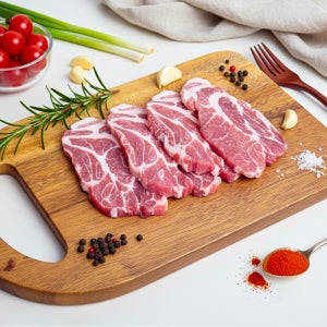 국내산 유황 한돈 목살 1kg 무항생제 구이 숯불 수육