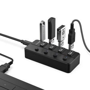 NEXT-704UHP USB2.0 4포트 유전원허브