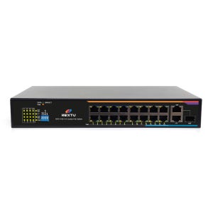 NEXT-POE418SFP-GTP 6포트 10/100Mbps POE+150W 스위치허브