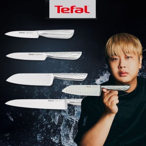 [4종세트] 윤남노 Pick 테팔 셰프 주방칼 올스텐 프리시젼 과도 9cm + 과도 12cm + 산도쿠 16.5cm + 식도 20cm