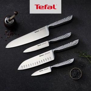 [4종세트] 테팔 셰프 주방칼 올스텐 프리시젼 과도 9cm + 과도 12cm + 산도쿠 16.5cm + 식도 20cm