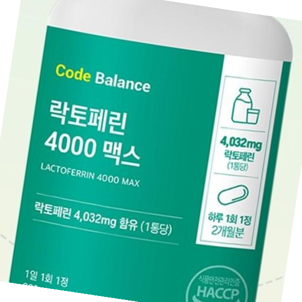 칼슘 코드밸런스 <b>락토페린</b> 4000 <b>맥스</b>